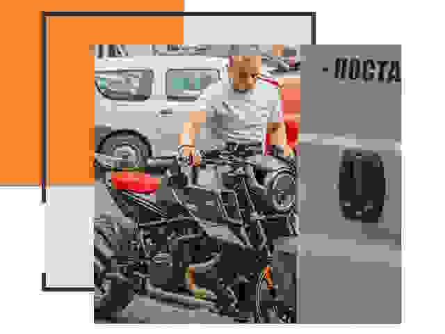 Перевозка мотоцикла по России - Услуги Перевозка-Чбр
